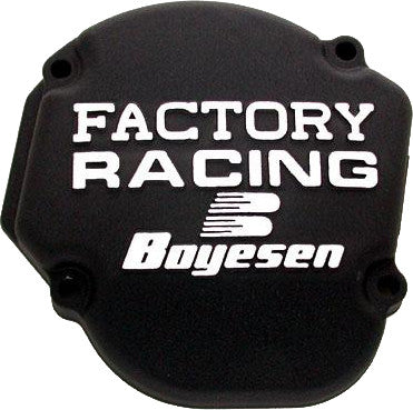Boyesen Factory Racing Ignition Cover Black - SC-02AB Honda CR250R 2002-2007