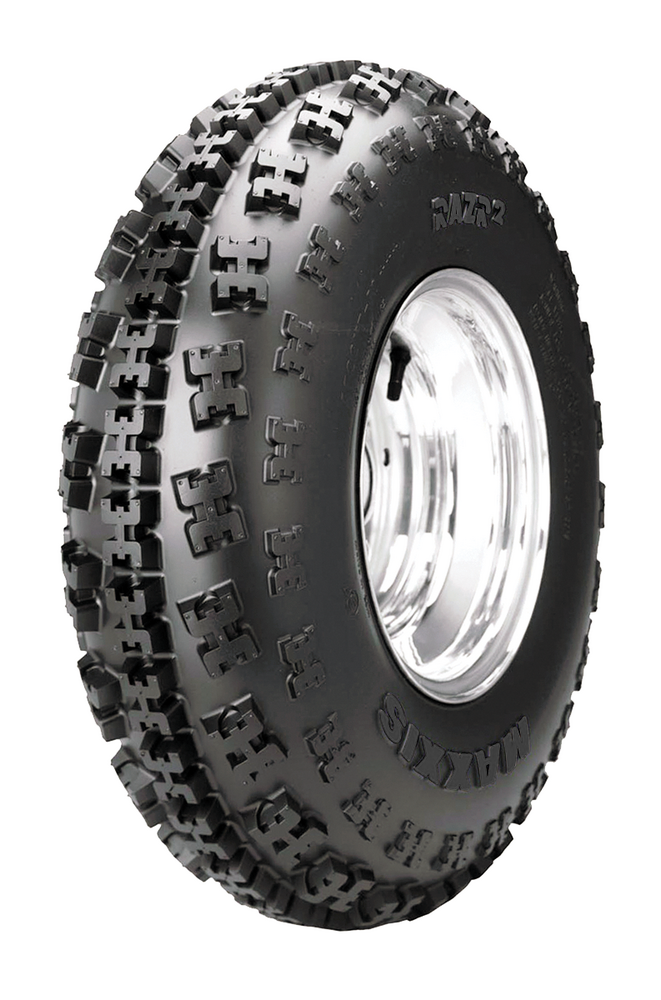 Maxxis Tire RAZR2 Front 22X7-10 LR255LBS Bias - TM00299700 For Honda ATV/UTV Models 1991-2009 | Kawasaki 400 4x2 / 700 / 300 Brute Force 2003-2009