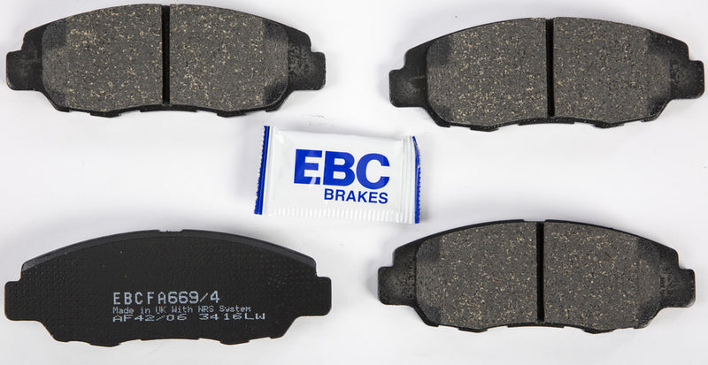 Ebc Brake Pads Organic - FA669/4 Polaris Slingshot 2015-2018