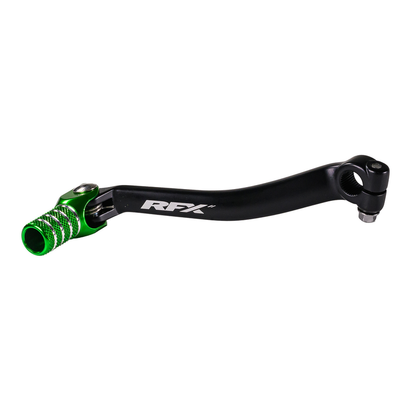 RFX Race Shift Lever Green - FXGP 20800 55GN Kawasaki KX 450 2006-2008