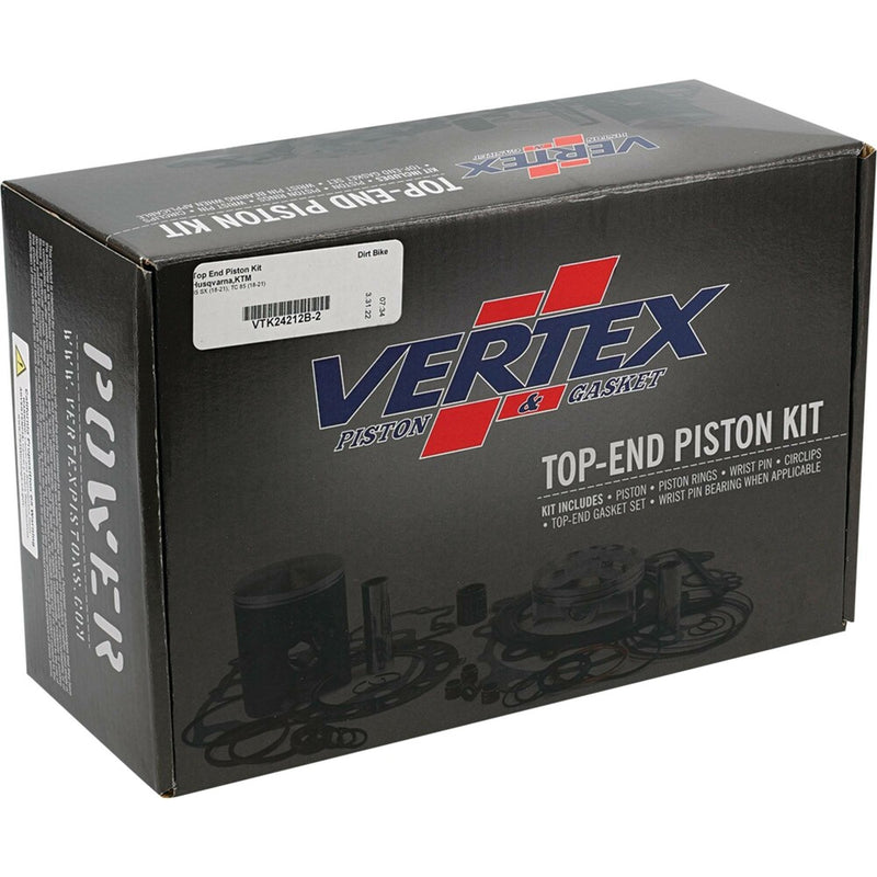 Vertex TOP END Kit Cast 46.95/Standard - VTK24212B-2 For KTM SX 85 2018-2024 | Husqvarna TC 85 2018-2024