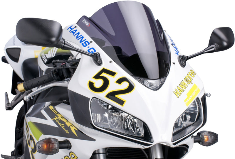 Puig Hi-Tech Parts Windscreen Racing Dark Smoke - 1665F Honda CBR1000RR 2004-2007