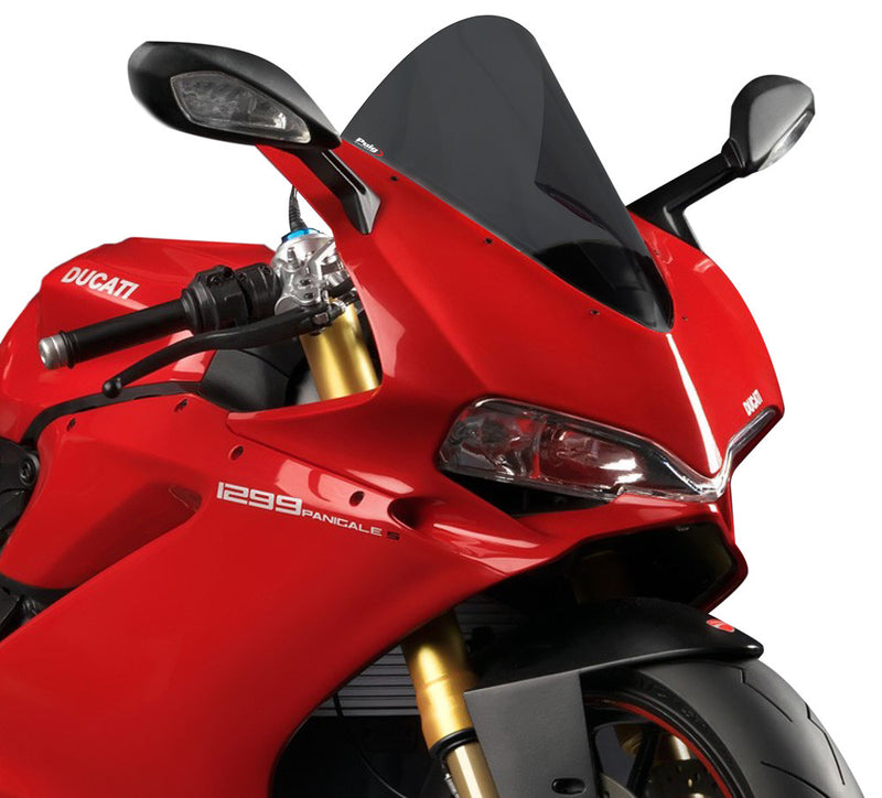 Puig Hi-Tech Parts Windscreen Racing Dark Smoke - 7621F Ducati 1299 Panigale / 959 Panigale 2015-2019