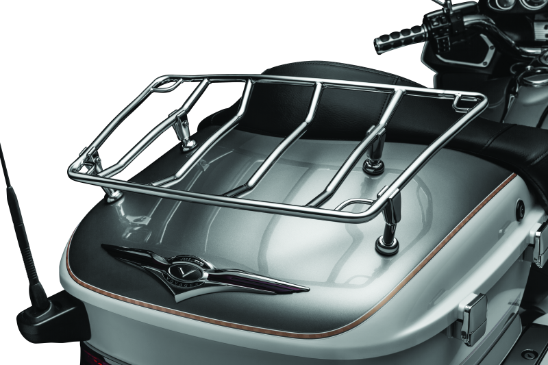 Kuryakyn 7159 Multi-rack Adjustable Trunk Luggage Rack Chrome - User 1