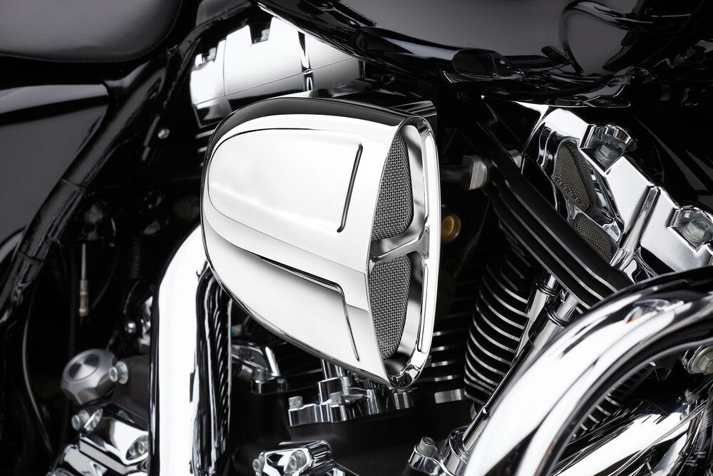 Cobra 82-96915 606-0102-SB POWRFLO AIR INTAKE SYSTEM CHROME SOFTAIL/DYNA 00-17