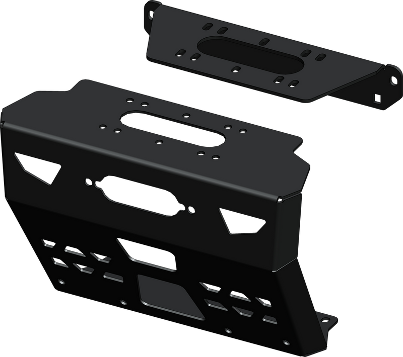 KFI Products Winch Shroud Mount - 101830 Polaris Ranger 2020-2022