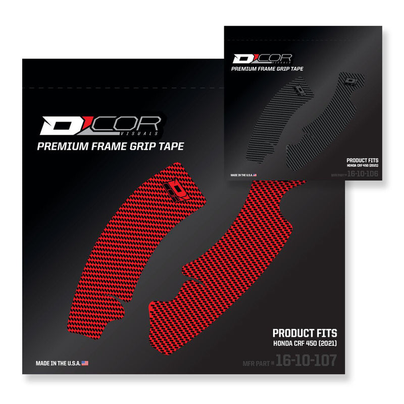D-cor 862-1610107 16-10-107 FRAME GRIP TAPE RED HON