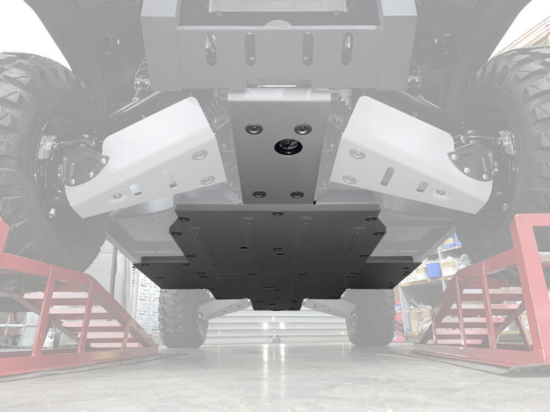 Rival Powersports Usa Skid Plate Alloy - 2444.6918.1 Kawasaki Mule 2019-2025