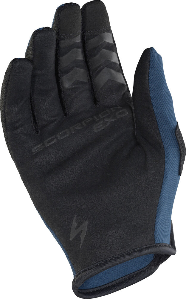 Scorpion Exo 75-6195L G42-395 AIR-STRETCH GLOVES BLUE LG