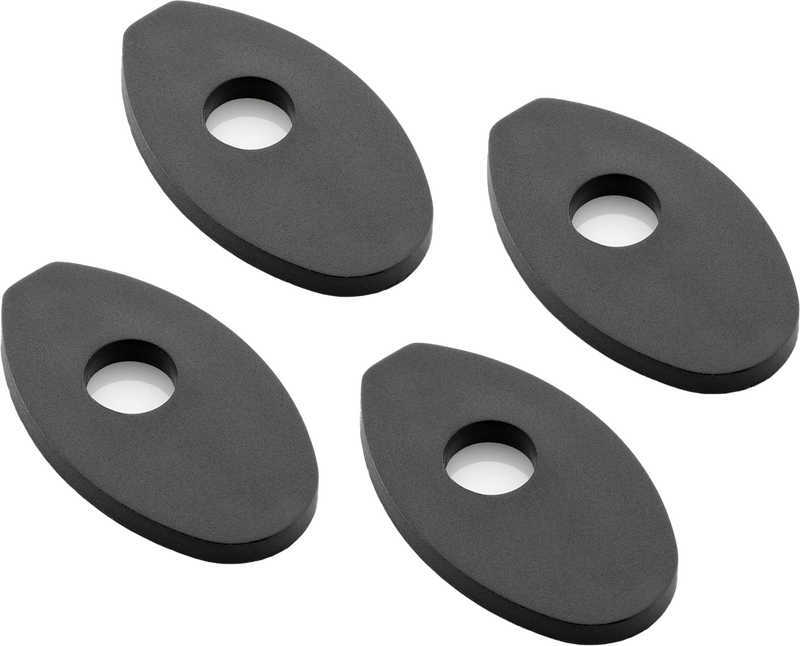 Rizoma Turn Signal Mounting Kit 4 PCS Black - FR416B MV Agusta Brutale 675 / Brutale 800 / 800 2017-2020