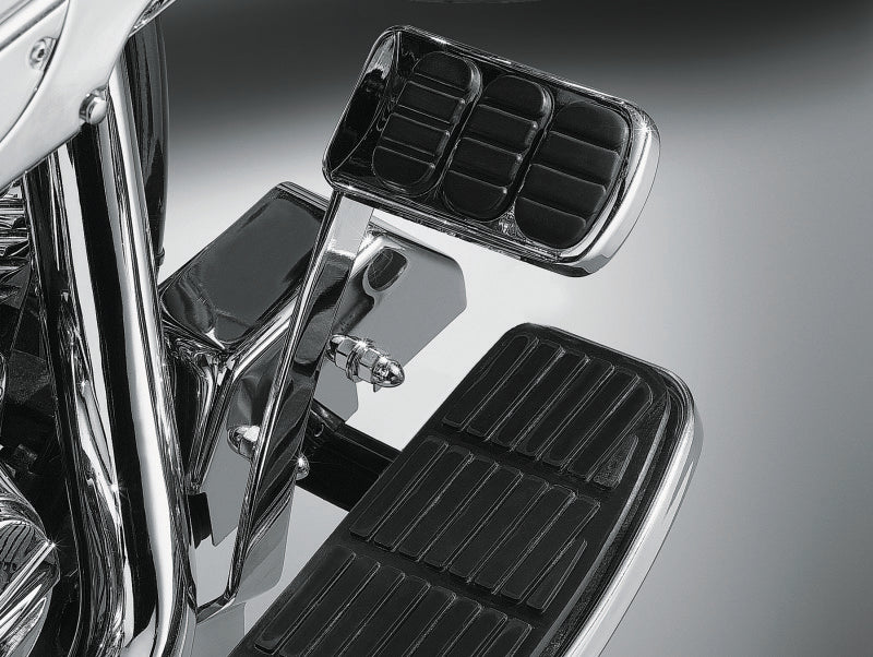 Kuryakyn 9061 Extended Brake Pedal 97-07 Touring 87-17 FL Softails Chrome - User 1