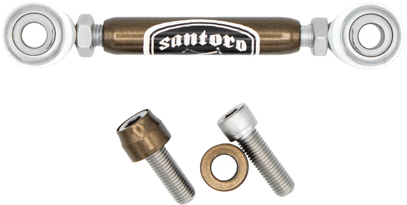 Santoro Fabworx SF30031 Shift Linkage MID-Ctrls Black M8 Softail For Harley Softail 2018-2024