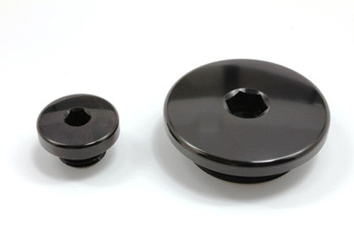 Works 66-24596 24-596 ENGINE PLUGS BLACK