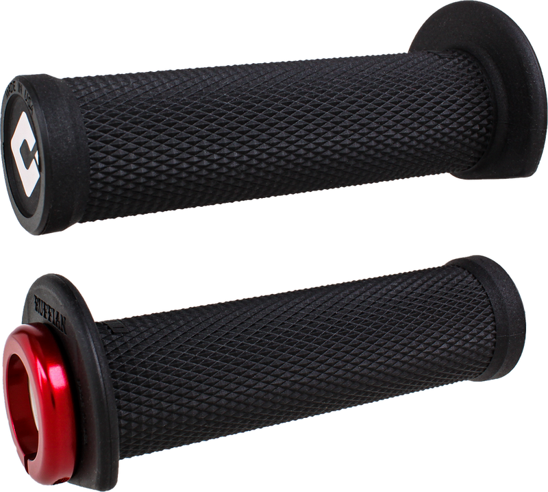 Odi 206-2238 J33RFB-R ATV/PWC RUFFIAN LOCKON GRIP 125MM BLACK/RED