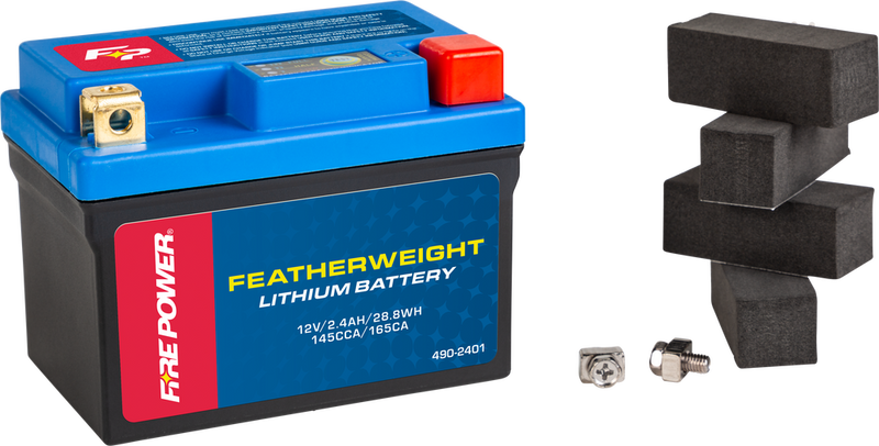 Fire Power Featherweight Lithium Battery 145 CCA 12V/28.8WH - HJTZ7SL-FP-B For KTM Dirt Bikes 2007-2017 | Suzuki Motorcycles 1987-2013