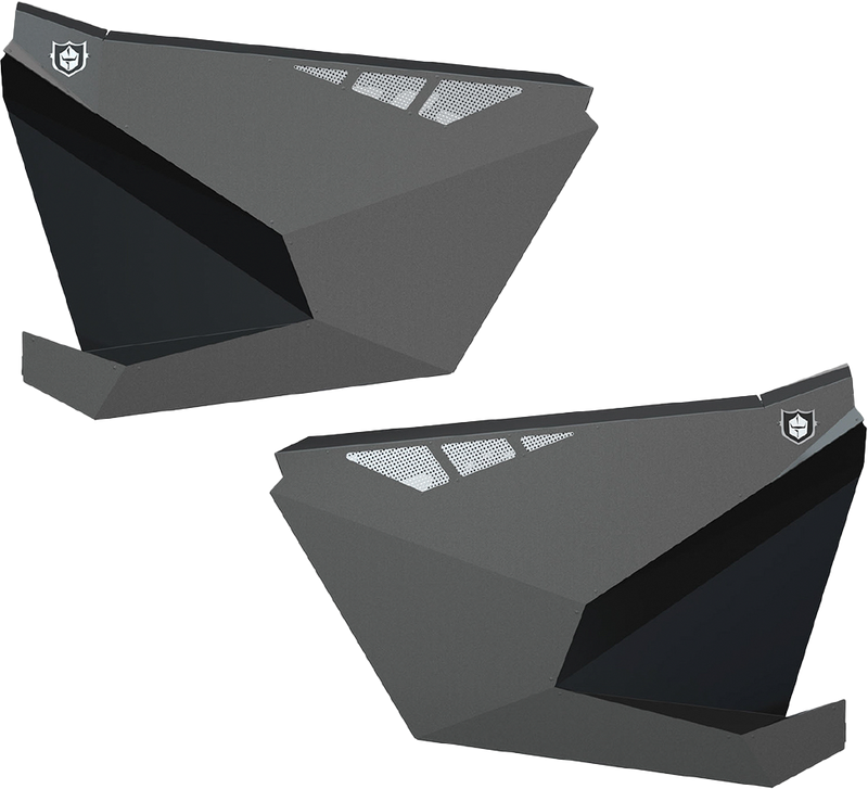 Pro Armor RZR PRO XP Doors Titanium Metallic POL - P199D003TM Polaris RZR 2020-2023