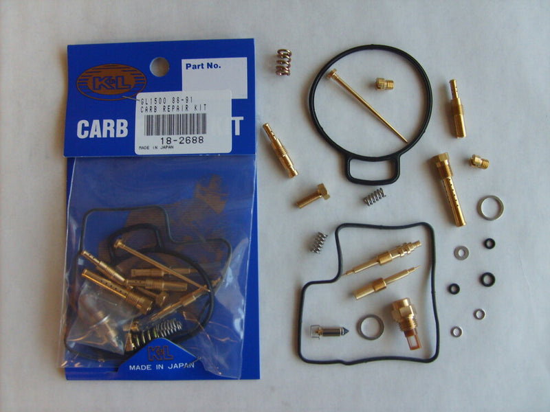 K&l Supply Carburetor Repair Kit - 18-2688 Honda Gold Wing / GL1500A Gold Wing Aspencade 1988-1991