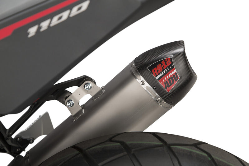 Yoshimura Exhaust Street RS-12 Slip-ON SS-SS-CF Works - 12401BS520 Honda Africa / CRF 1100 2020-2022