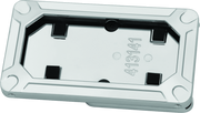 Kuryakyn 3141 Nova Side Mount License Plate Frame Gloss Chrome - Photo - Primary