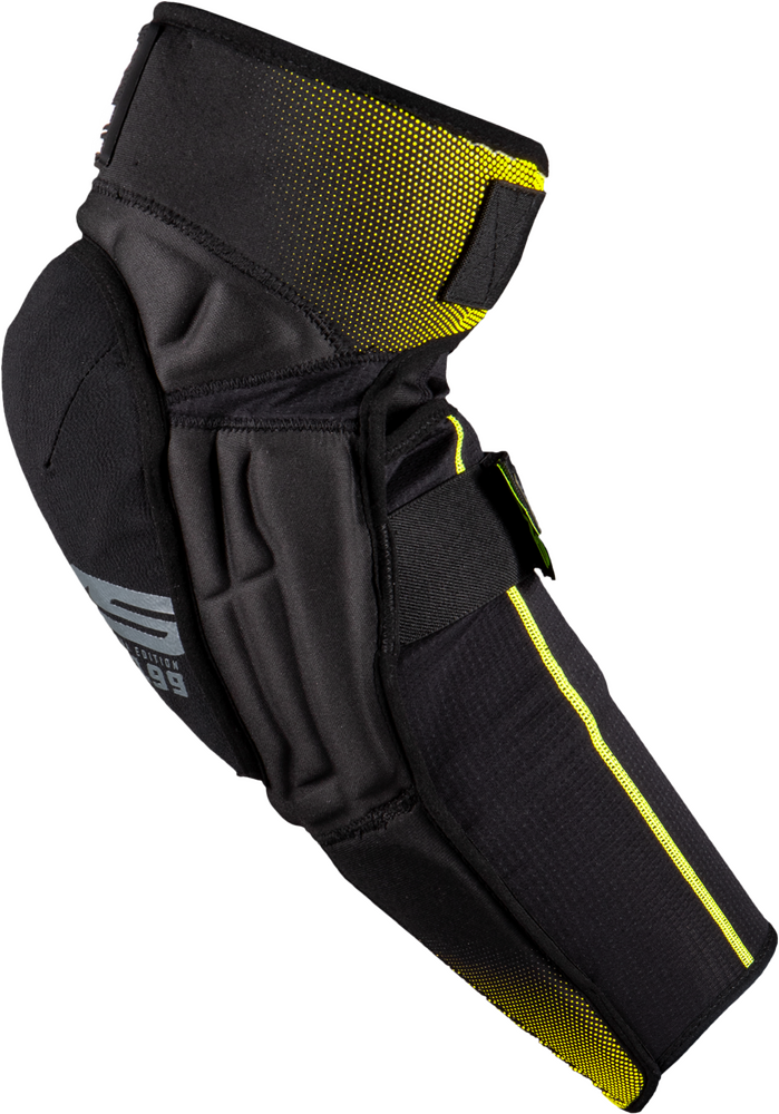 Evs 663-14382X TP199K-BKHV-XXL TP199 KNEE/SHIN GUARD BLACK/HI-VIS 2X