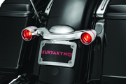 Kuryakyn 3157 Curved License Plate Mount Chrome - User 1