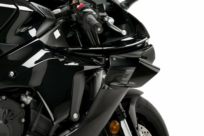 Puig Hi-tech Parts 561-20523BK 20523N FRONT GP SPOILER BLACK YAM