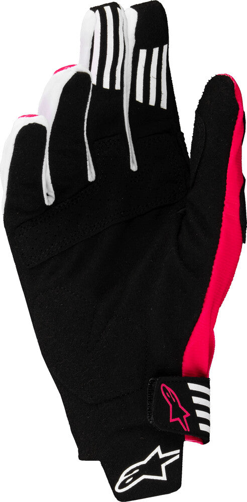 Alpinestars 482-00032X 3560125-1390-XL TECHSTAR GLOVES BLACK/PINK FLUO XL