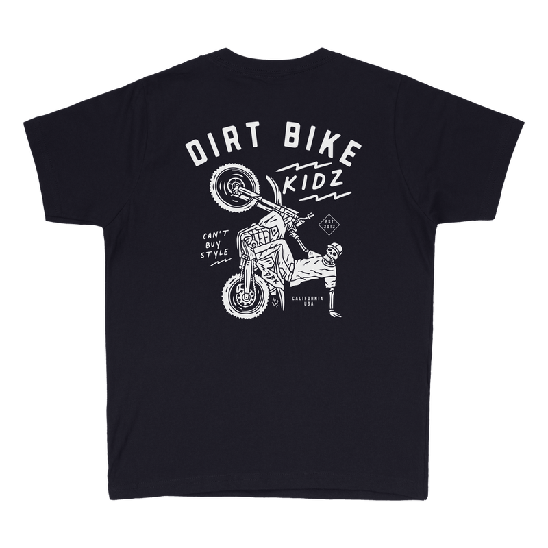 Dbk 325-00000YM YT-12OCLOCK-M 12 O'CLOCK YOUTH TEE NAVY YM