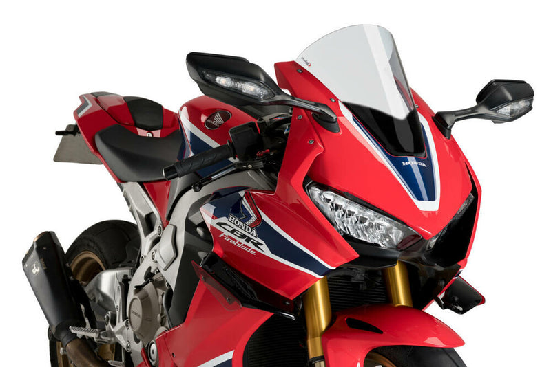 Puig Hi-Tech Parts Windscreen R-Racer Clear - 3630W Honda CBR1000RR 2017-2019