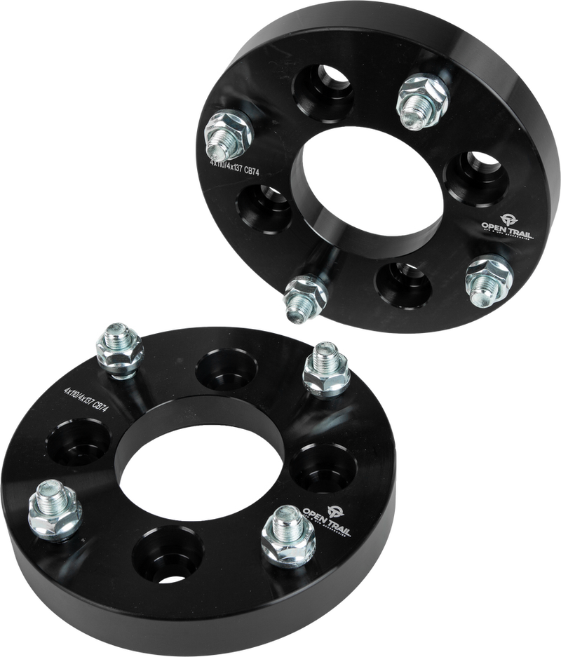 Open Trail 532-0112 AC-06687BK WHEEL SPACER ADAPTER 1" 4/110 TO 4/137 12MM X 1.5MM