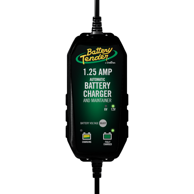 Battery Tender 56-1115 022-0211-DL-WH SELECTABLE 1.25 AMP CHARGER 6/12 VOLT