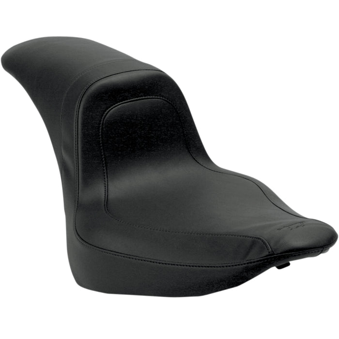 MUSTANG 0802-0325 76388 Fastback™ Seat - Stitched - Black - FXST '06-'10