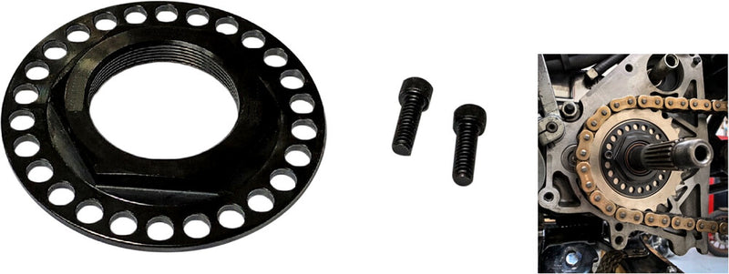 Harddrive Sprocket Lock NUT Kit ` ` BT - 346090 For Harley 1994-2020
