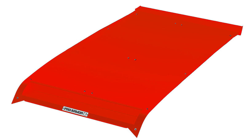 Pro Armor PRO R MP Cage Roof With Pocket RED - P2112R138RD Polaris RZR 2022