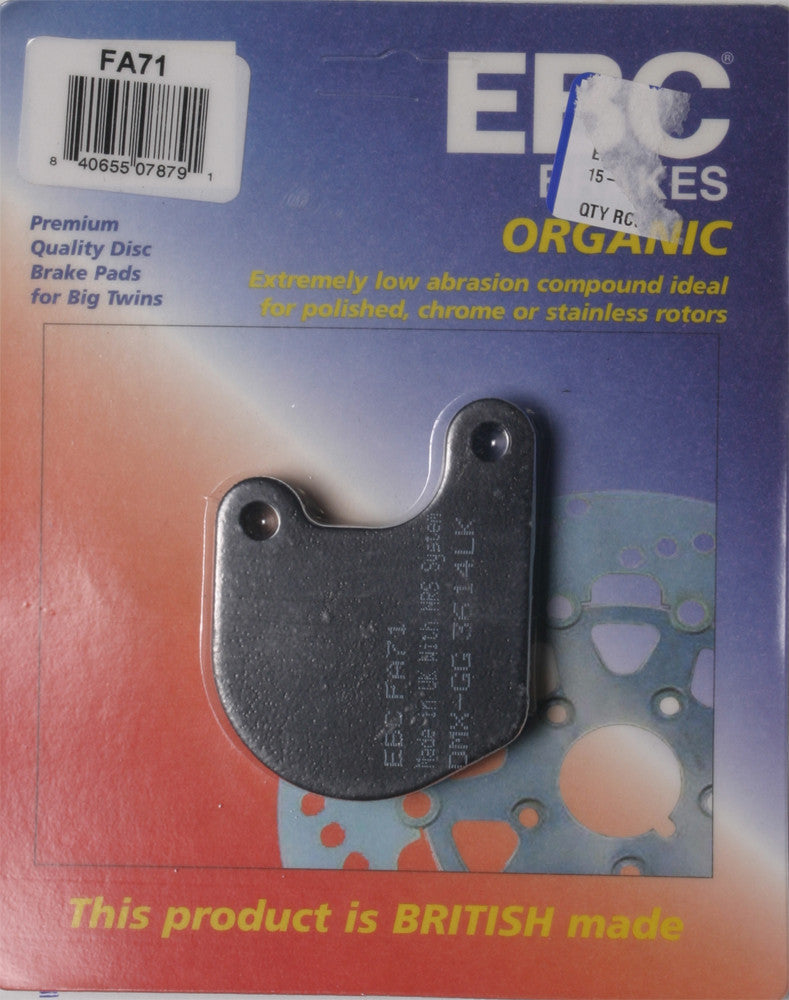 EBC Brake Pads Organic - FA71 For Harley 1978-1983