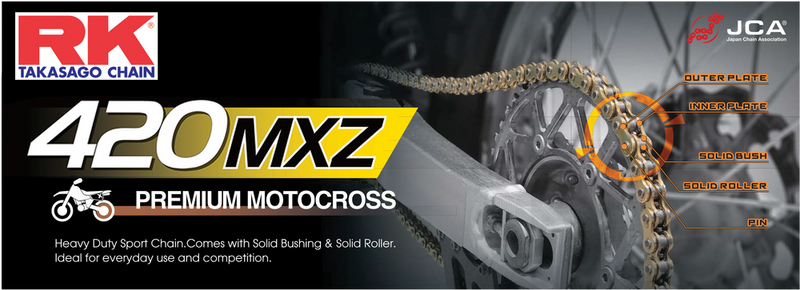 Rk Excel 691-10000 420MXZ-120 420MXZ DRIVE CHAIN 420 X 120