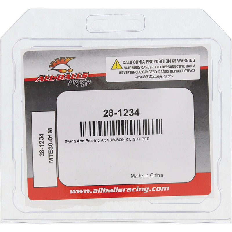 All Balls 22-81234 28-1234 SWINGARM BEARING KIT