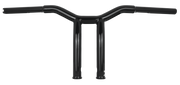 Burly Brand B12-6051B Dominator Raked Bar 10in - Gloss Black - User 1