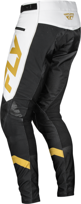 Fly Racing 378-06532 378-06532 RAYCE BICYCLE PANTS WHITE/BLACK/GOLD SZ 32