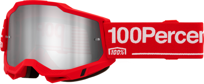 100% 610-5334 50014-00056 ACCURI 2 GOGGLE WOLG MIRROR SILVER LENS