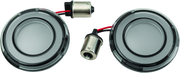 Kuryakyn 2907 Tracer L.e.d. Front Turn Signal Insert, Red Light, Smoke Lens 1156 - Photo - Primary