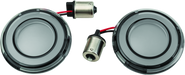 Kuryakyn 2907 Tracer L.e.d. Front Turn Signal Insert, Red Light, Smoke Lens 1156 - Photo - Primary