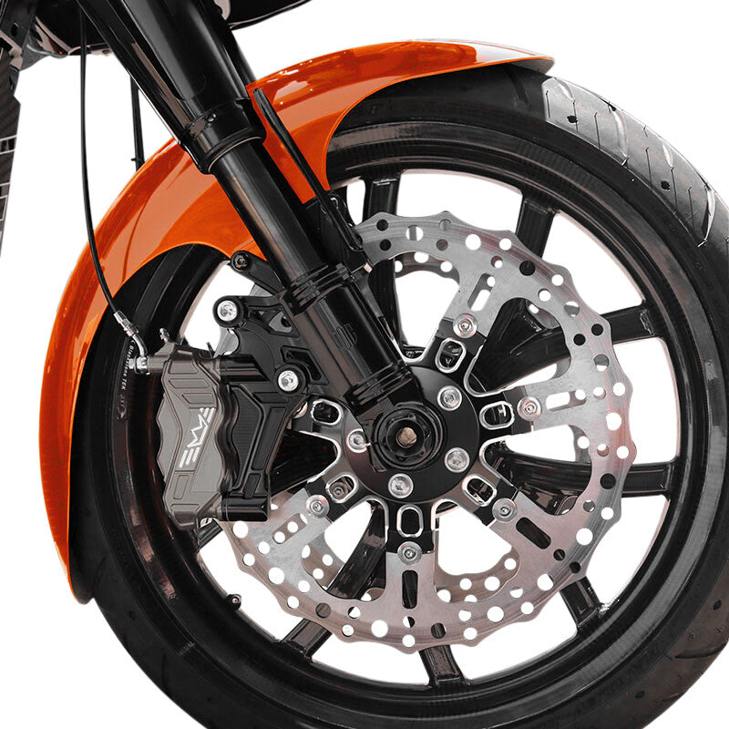 Paul Yaffe Bagger Nation Cafe Fender Gloss Black Spacers ` Flsb - CAFE-19-18SG-B For Harley Softail Sport Glide 2018-2021