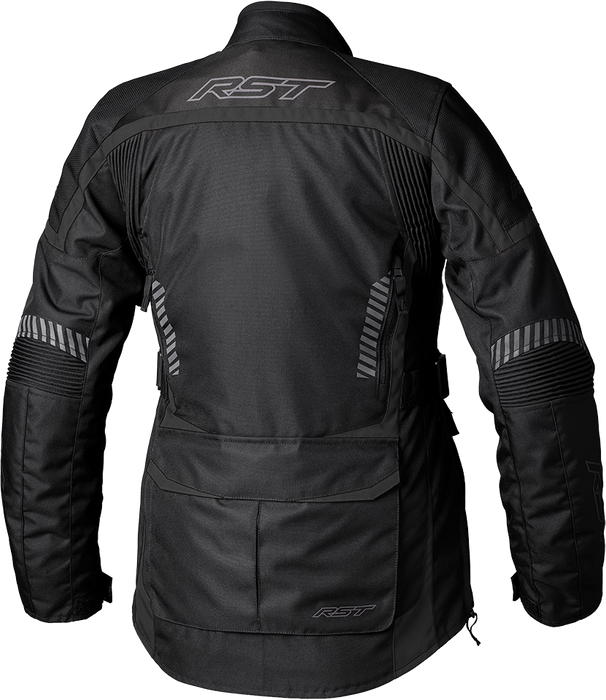 Rst 556-3227018 103227BLK-18 LADIES MAVERICK EVO CE JACKET BLACK/BLACK TEXTILE 2XL