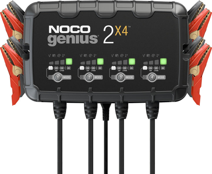 Noco Genius 56-11026 GENIUS2X4 Multi Bank Chargers - SpazCycle