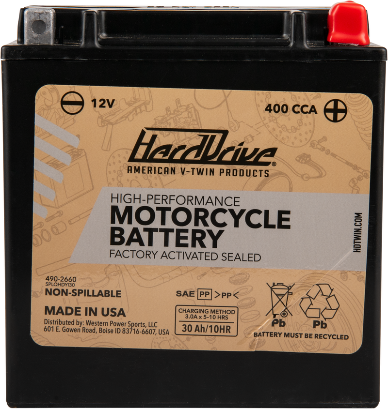 Harddrive High Perform Battery YIX30L CCA 400 - HRDM7230L