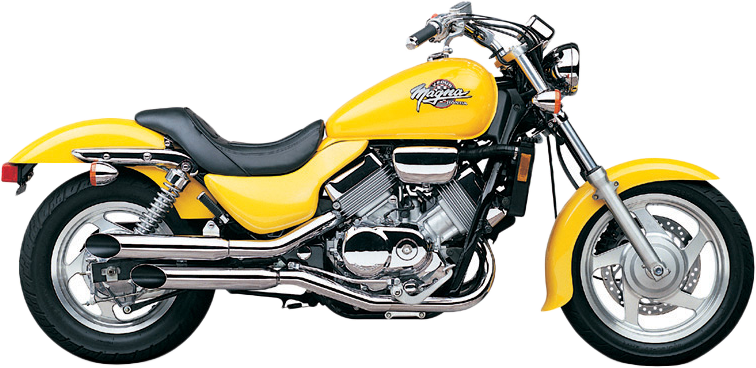 Cobra Blvd Slashcut Slip ON Chrome Honda VT750 Magna - 1164SC Honda VF750C Magna 1994-2003