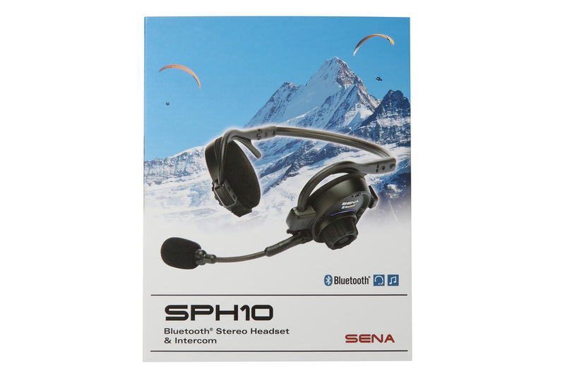 Sena 843-01100 SPH10-10 SPH10 BLUETOOTH STEREO HEADSET & INTERCOM SINGLE PACK