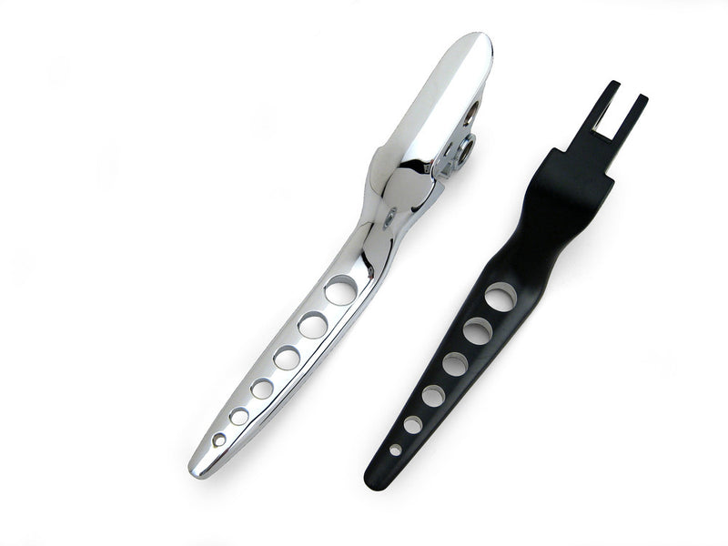 Paul Yaffe Bagger Nation Race Levers Cable Chrome ` T - RL-07E-C For Harley Motorcycles 1996-2007