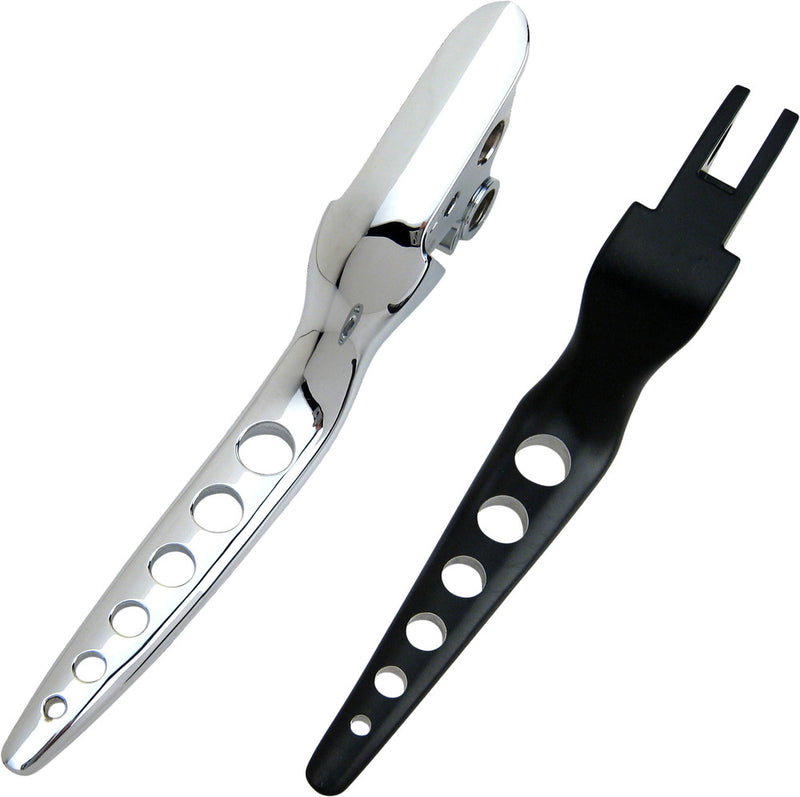 Paul Yaffe Bagger Nation Race Levers Hydraulic Chrome ` T - RL-14-16-C For Harley Touring 2014-2016